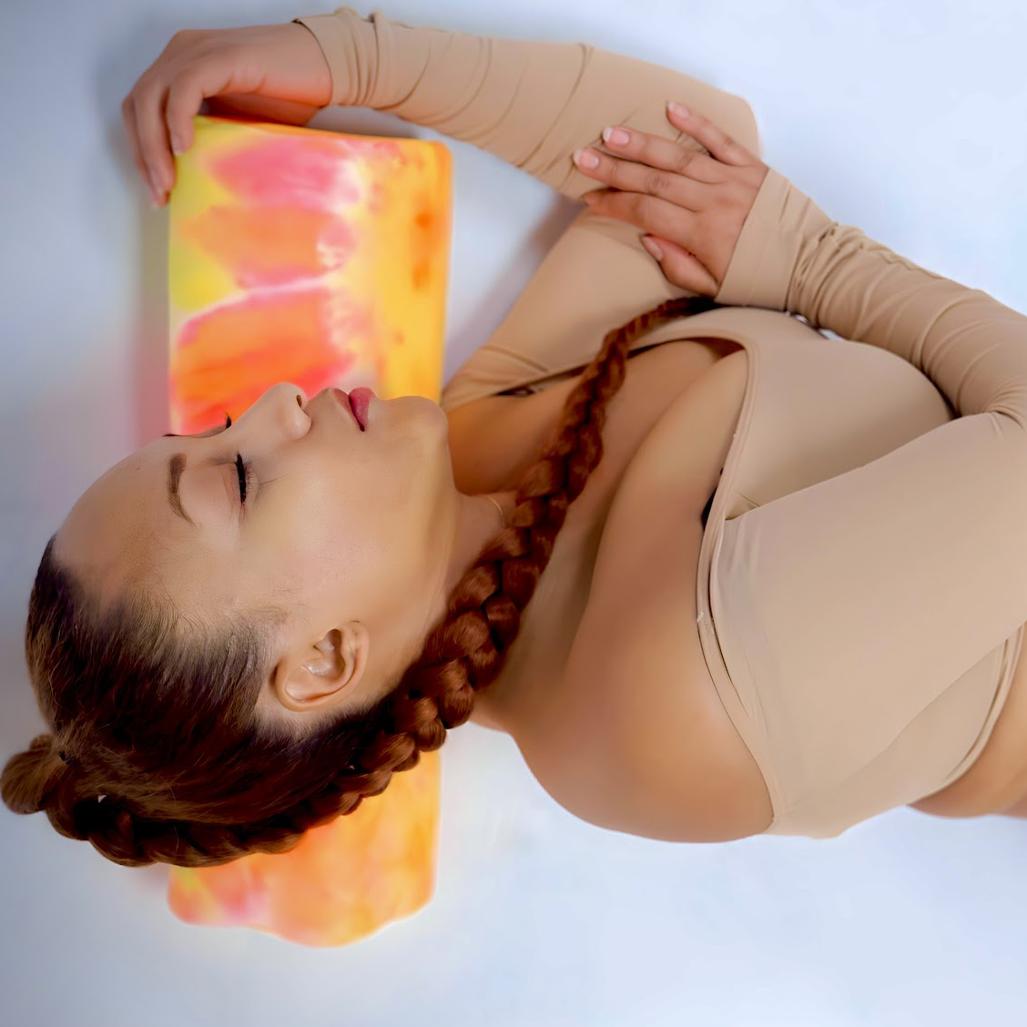 Peaceful Pink Tye-Dye Pillow