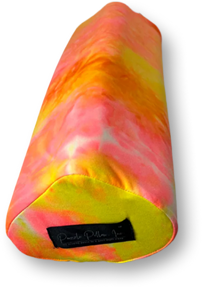 Peaceful Pink Tye-Dye Pillow
