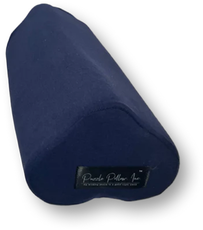 The Original Puzzle Pillow - Midnight Blue