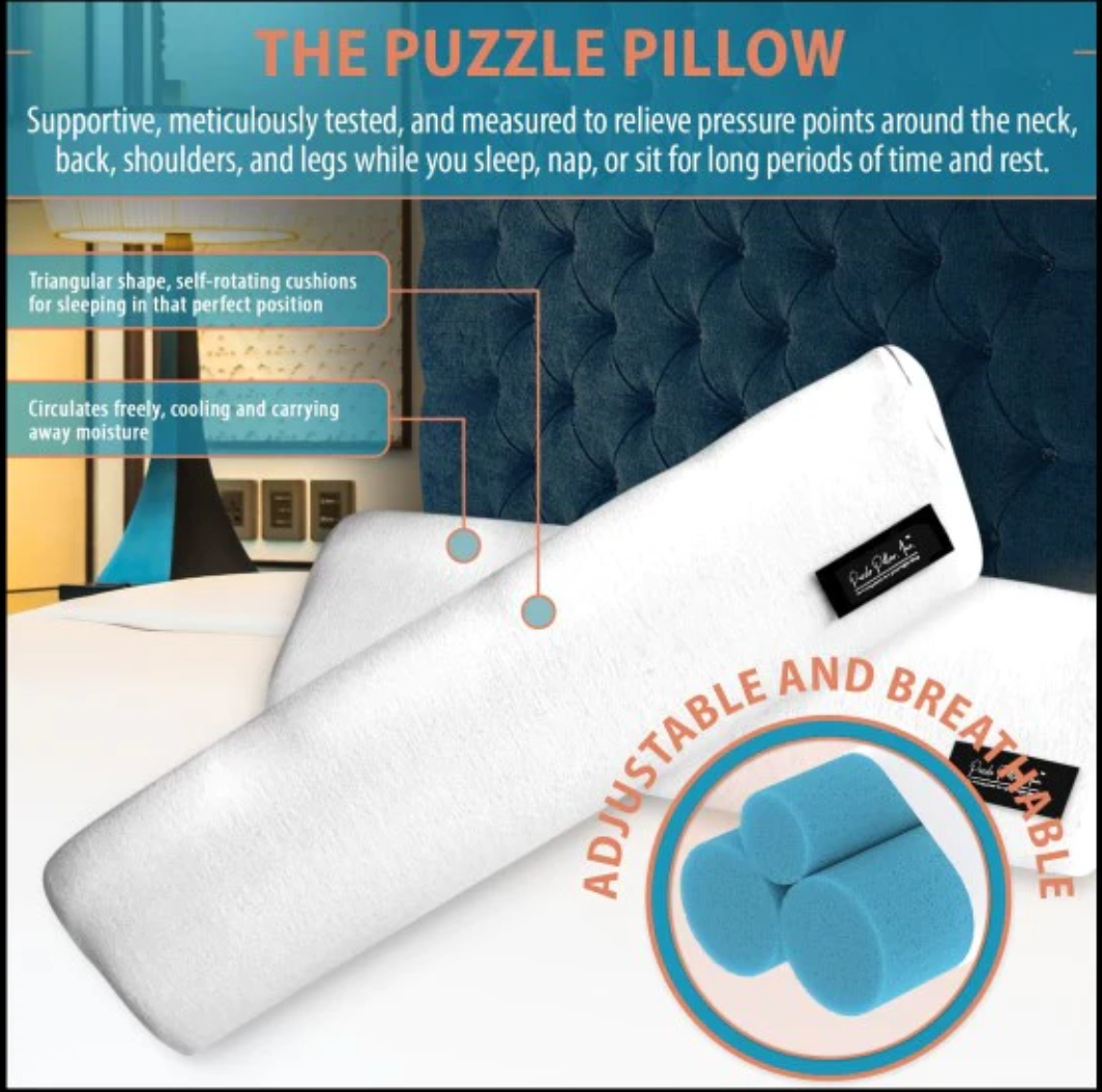 3 Reasons why you should travel with your Puzzle Pillow®