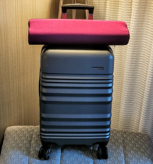 From Takeoff to Check-In: The Puzzle Pillow - Versatile for Travel