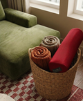 The Original Puzzle Pillow® Cranberry Red